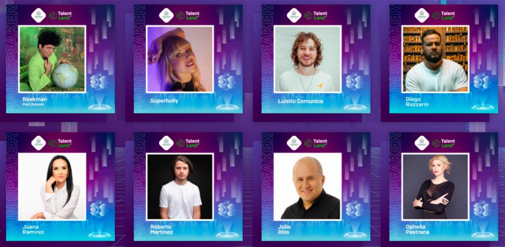 speakers en talent land 2022