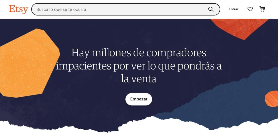 Vender productos en Etsy