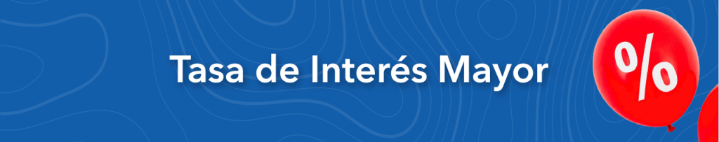 Símbolo de interés en rojo