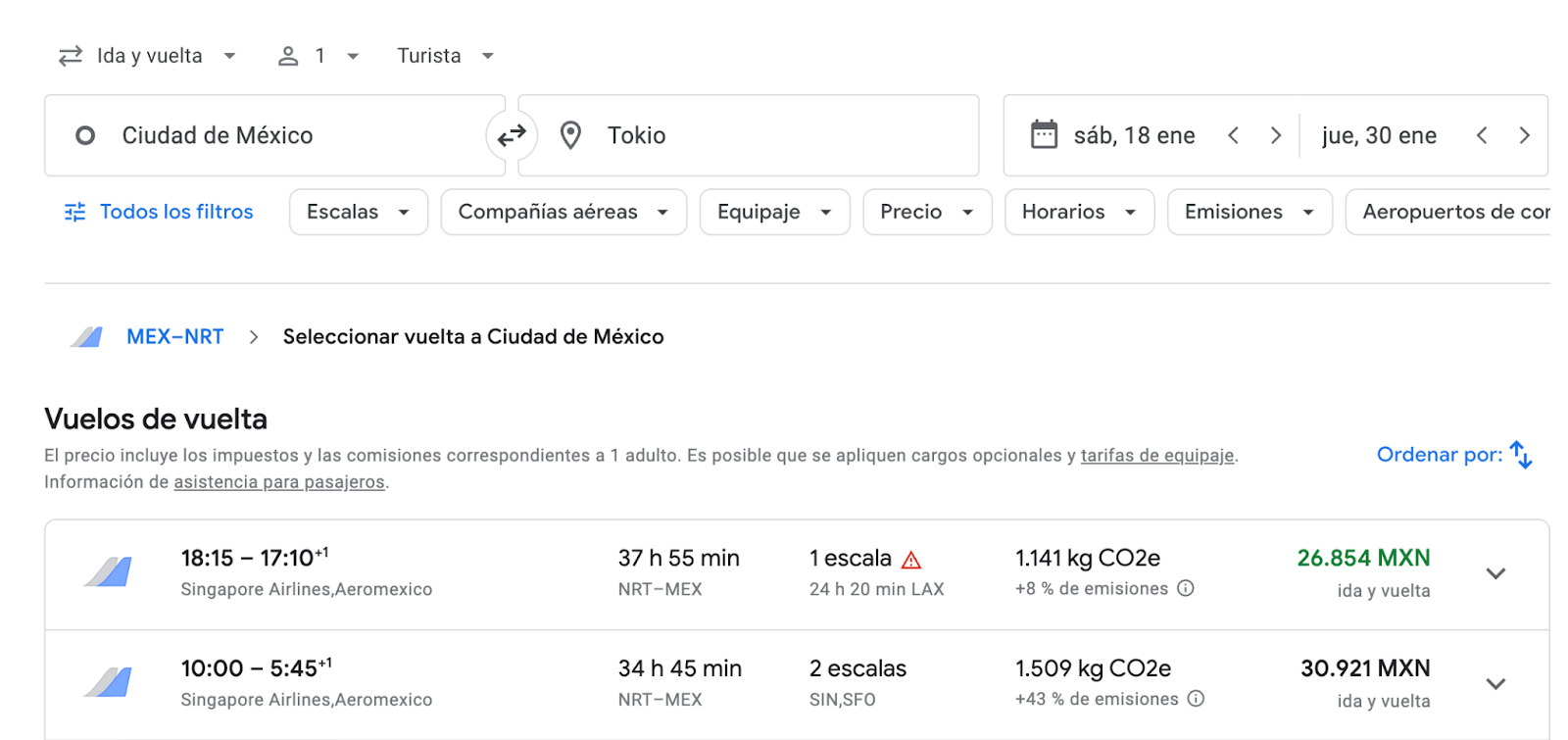 ¿Cómo usar Google Flights?