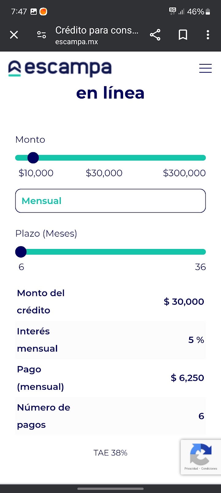La plataforma de Escampa