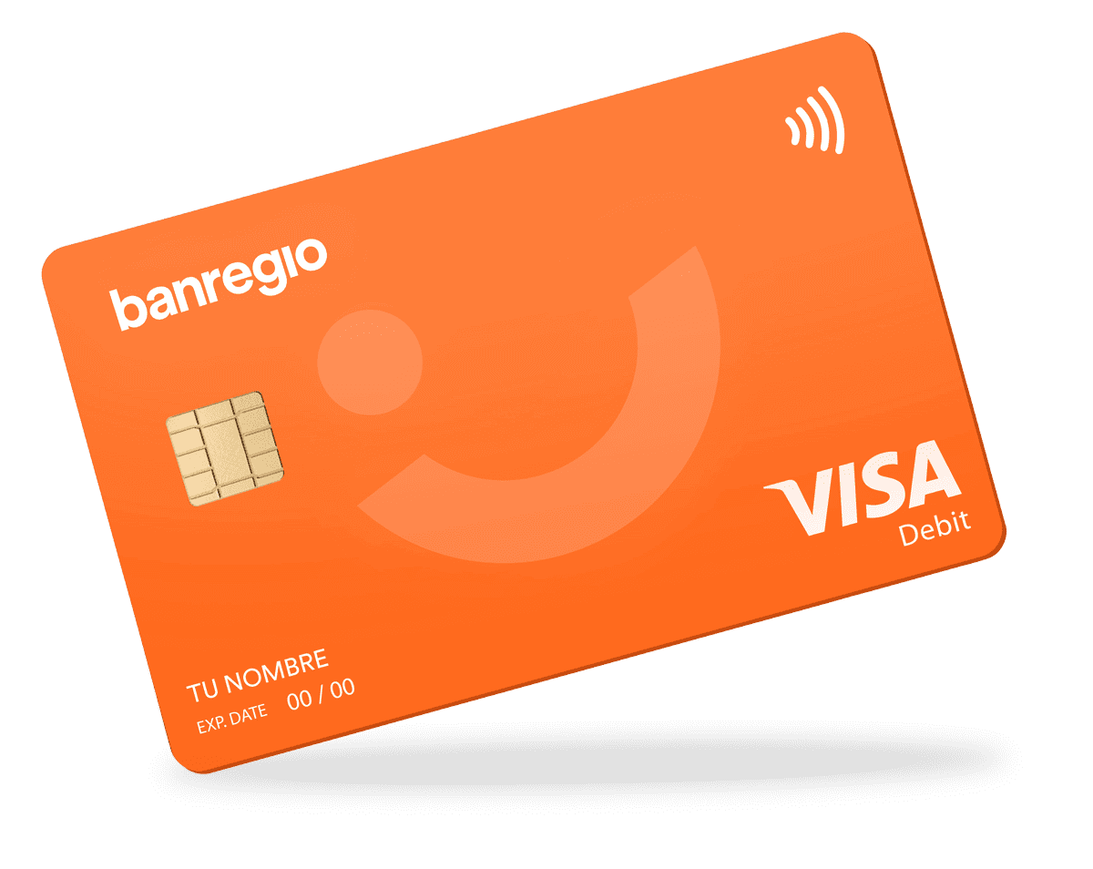 Tarjeta de débito Banregio (Cuenta básica o Naranja full)