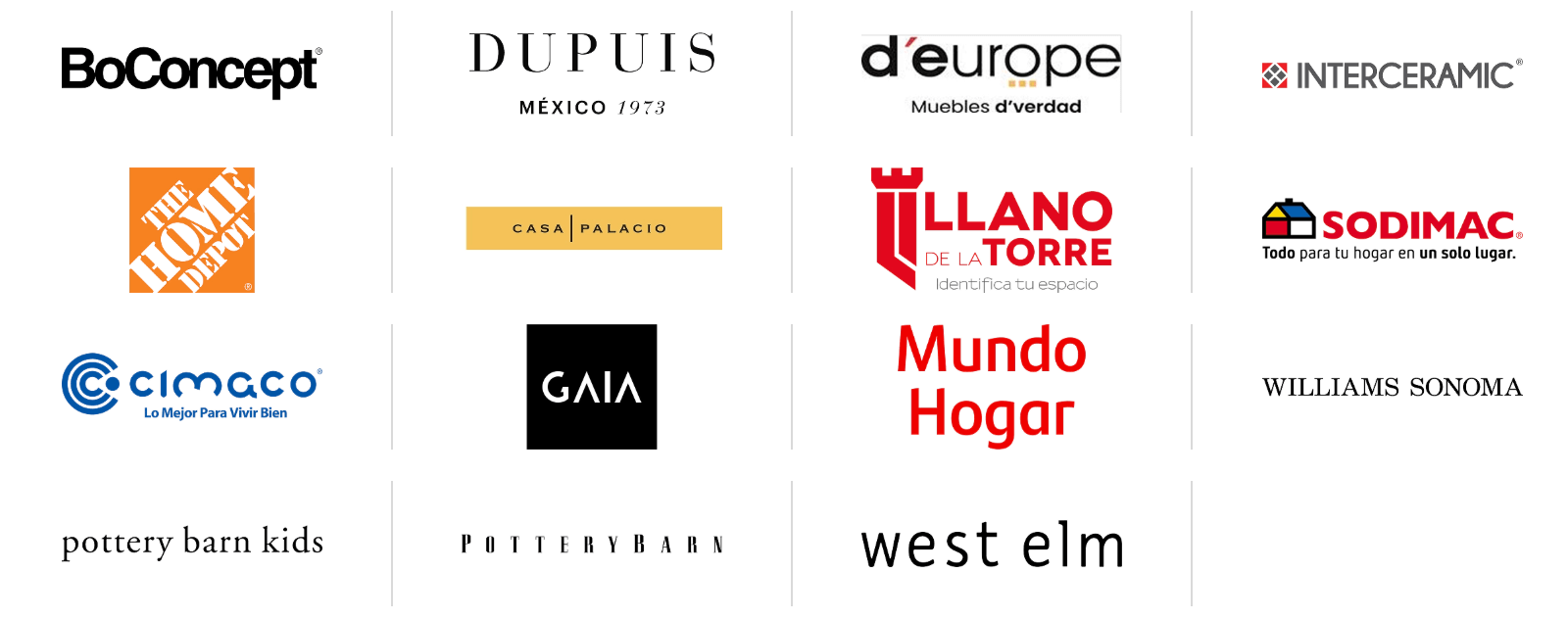 Tiendas de hogar participantes en el Buen Fin Santander